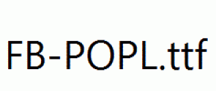 FB-POPL.ttf