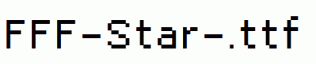 FFF-Star-.ttf
