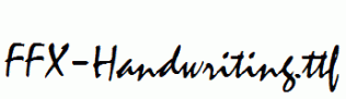 FFX-Handwriting.ttf
