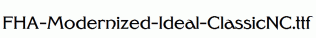 FHA-Modernized-Ideal-ClassicNC.ttf