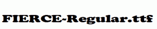 FIERCE-Regular.ttf