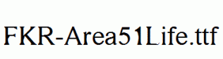 FKR-Area51Life.ttf