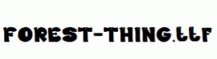 FOREST-THING.ttf