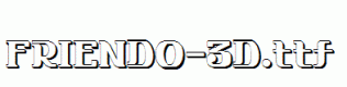 FRIENDO-3D.ttf
