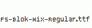 FS-Blok-Mix-Regular.ttf