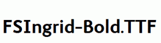 FSIngrid-Bold.ttf