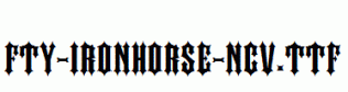 FTY-IRONHORSE-NCV.ttf