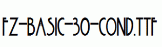 FZ-BASIC-30-COND.ttf
