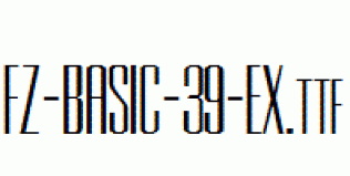 FZ-BASIC-39-EX.ttf