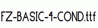 FZ-BASIC-4-COND.ttf