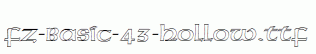FZ-BASIC-43-HOLLOW.ttf