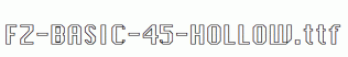 FZ-BASIC-45-HOLLOW.ttf