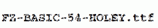 FZ-BASIC-54-HOLEY.ttf
