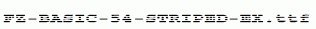 FZ-BASIC-54-STRIPED-EX.ttf