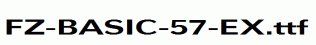 FZ-BASIC-57-EX.ttf