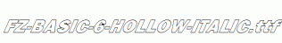 FZ-BASIC-6-HOLLOW-ITALIC.ttf
