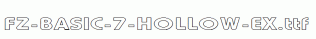 FZ-BASIC-7-HOLLOW-EX.ttf