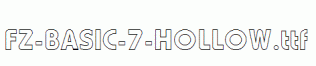 FZ-BASIC-7-HOLLOW.ttf