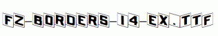 FZ-BORDERS-14-EX.ttf