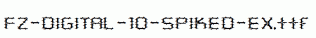 FZ-DIGITAL-10-SPIKED-EX.ttf