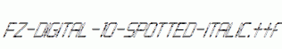 FZ-DIGITAL-10-SPOTTED-ITALIC.ttf