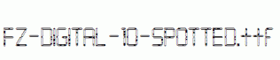 FZ-DIGITAL-10-SPOTTED.ttf