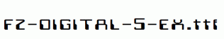 FZ-DIGITAL-5-EX.ttf