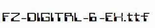 FZ-DIGITAL-6-EX.ttf