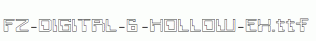 FZ-DIGITAL-6-HOLLOW-EX.ttf