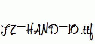 FZ-HAND-10.ttf