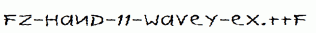 FZ-HAND-11-WAVEY-EX.ttf