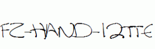 FZ-HAND-12.ttf