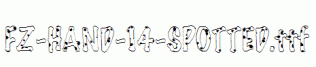 FZ-HAND-14-SPOTTED.ttf