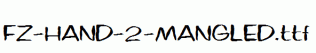 FZ-HAND-2-MANGLED.ttf