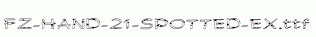 FZ-HAND-21-SPOTTED-EX.ttf