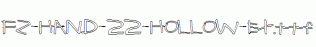 FZ-HAND-22-HOLLOW-EX.ttf