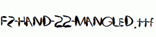 FZ-HAND-22-MANGLED.ttf