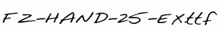 FZ-HAND-25-EX.ttf
