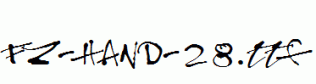 FZ-HAND-28.ttf