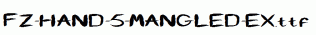 FZ-HAND-5-MANGLED-EX.ttf