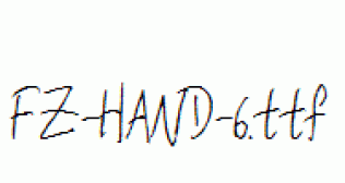 FZ-HAND-6.ttf