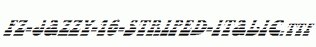 FZ-JAZZY-16-STRIPED-ITALIC.ttf