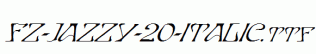FZ-JAZZY-20-ITALIC.ttf