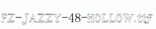 FZ-JAZZY-48-HOLLOW.ttf