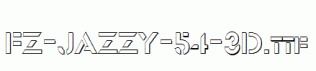 FZ-JAZZY-54-3D.ttf