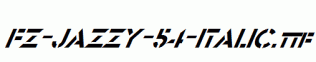 FZ-JAZZY-54-ITALIC.ttf