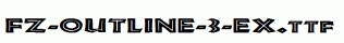 FZ-OUTLINE-3-EX.ttf