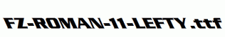 FZ-ROMAN-11-LEFTY.ttf