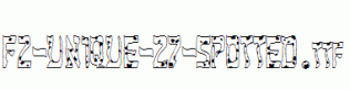 FZ-UNIQUE-27-SPOTTED.ttf