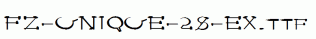 FZ-UNIQUE-28-EX.ttf